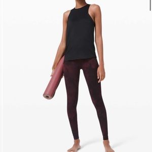 Lululemon Align Pant 28" Diamond Dye in Diamond Dye Cassis Black